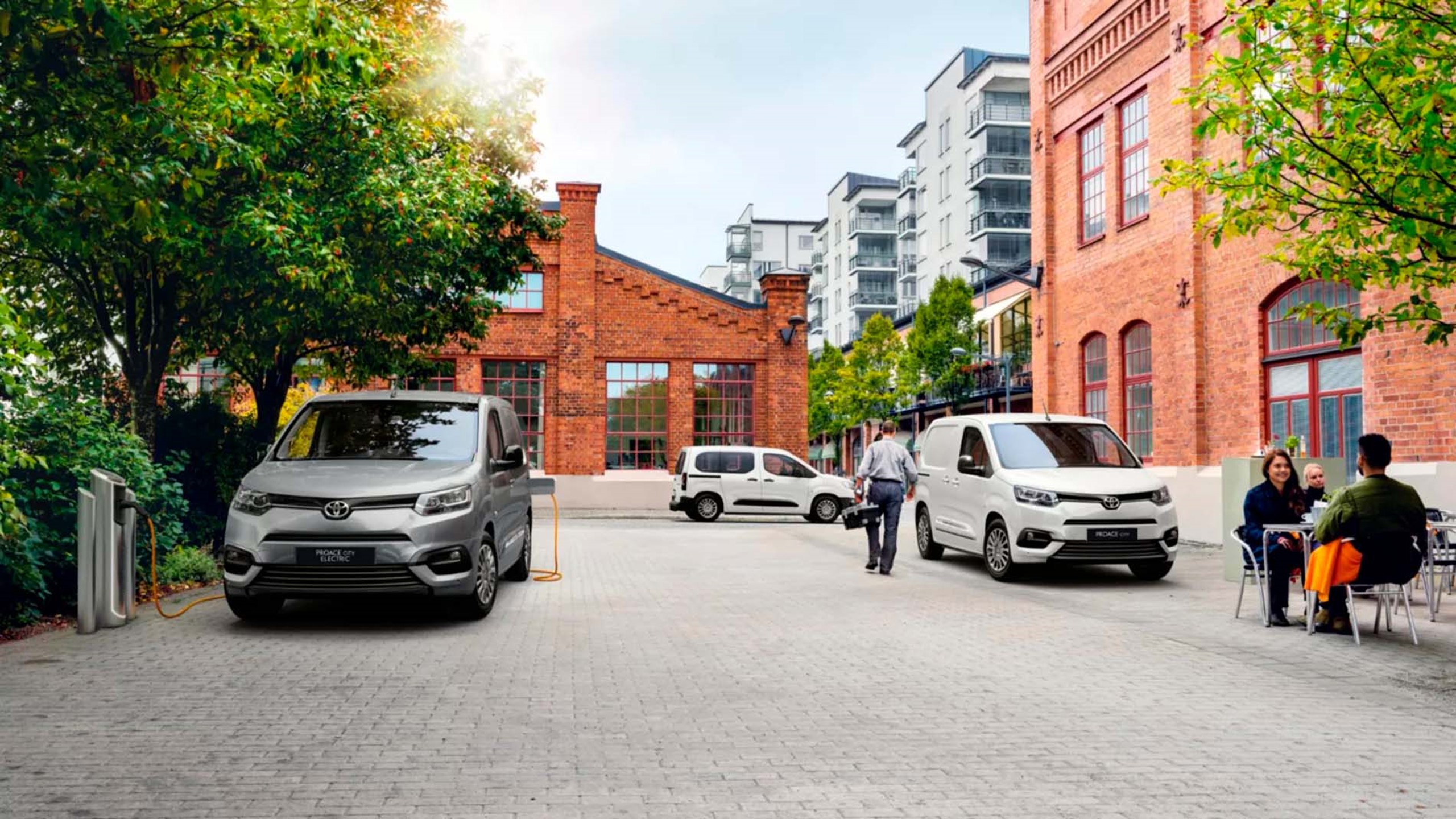 Proace City Parked Electric Cars 1920X1080